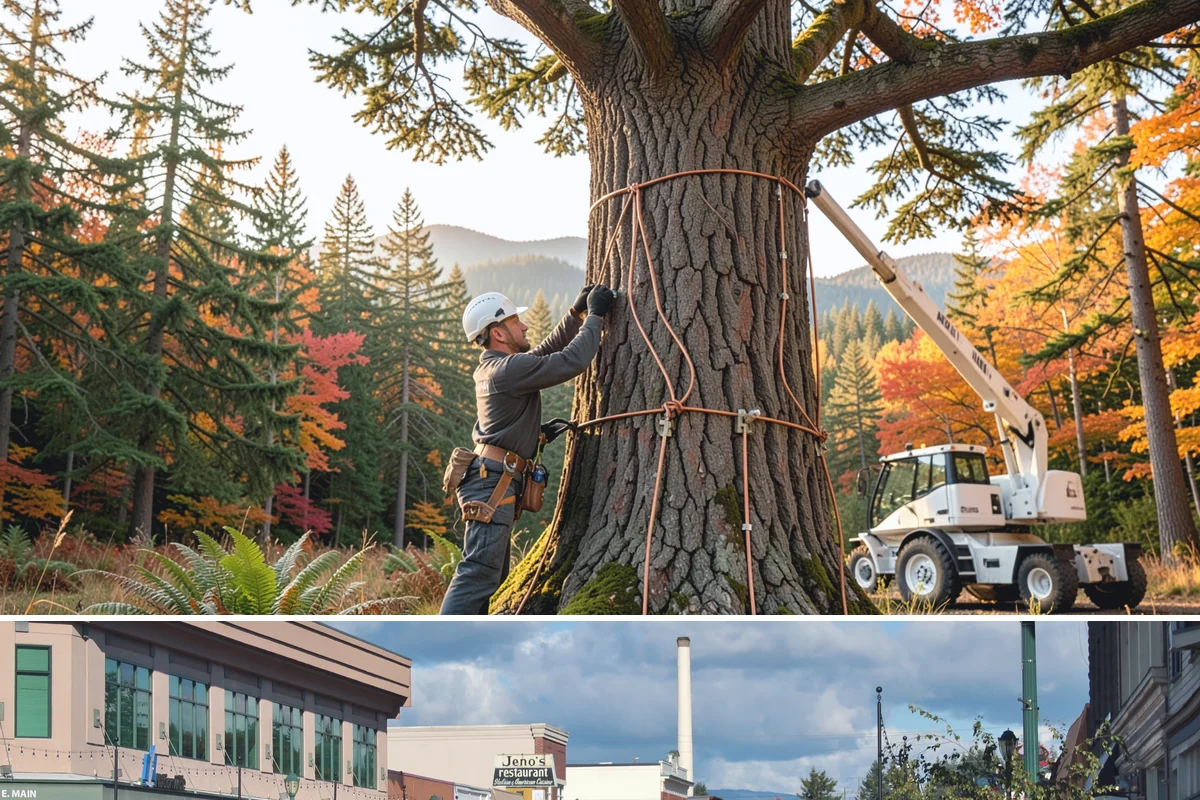 Brush Chipping in Monroe, Snohomish County, WA - This service is performed year-round but may be restricted during heavy rain or snow events that create unsafe ground conditions...