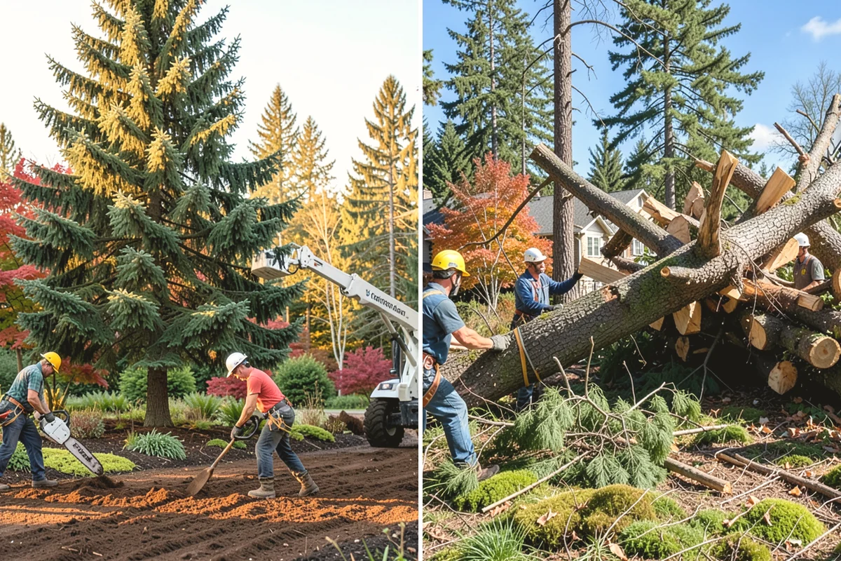 Brush Chipping in Mountlake Terrace, Snohomish County, WA - Sort material by type and size