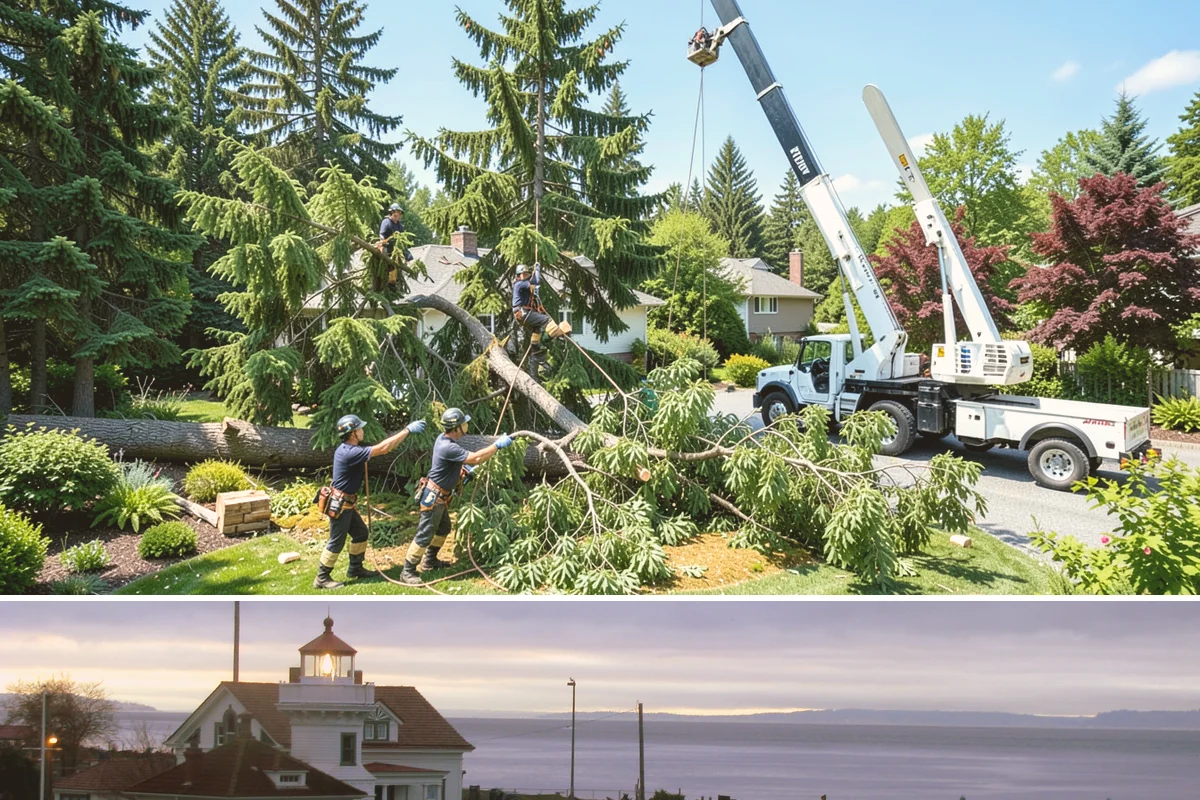Brush Chipping in Mukilteo, Snohomish County, WA - This service is performed year-round but may be restricted during heavy rain or snow events that create unsafe ground conditions...