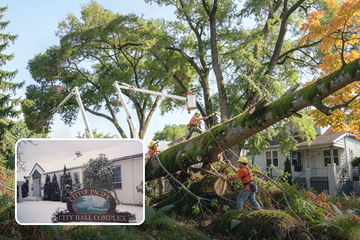Brush Chipping in Pacific, King County, WA - Turns removed wood and debris into usable products