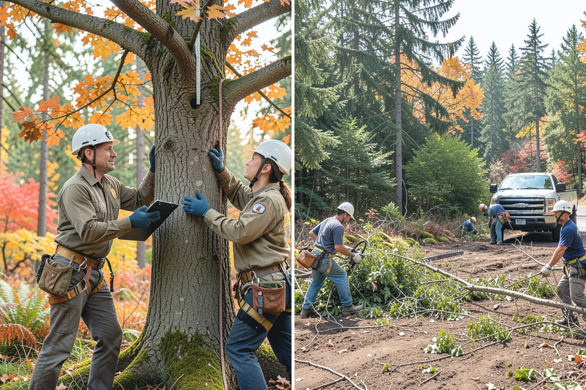 Brush Chipping in Roy, Pierce County, WA - Sort material by type and size