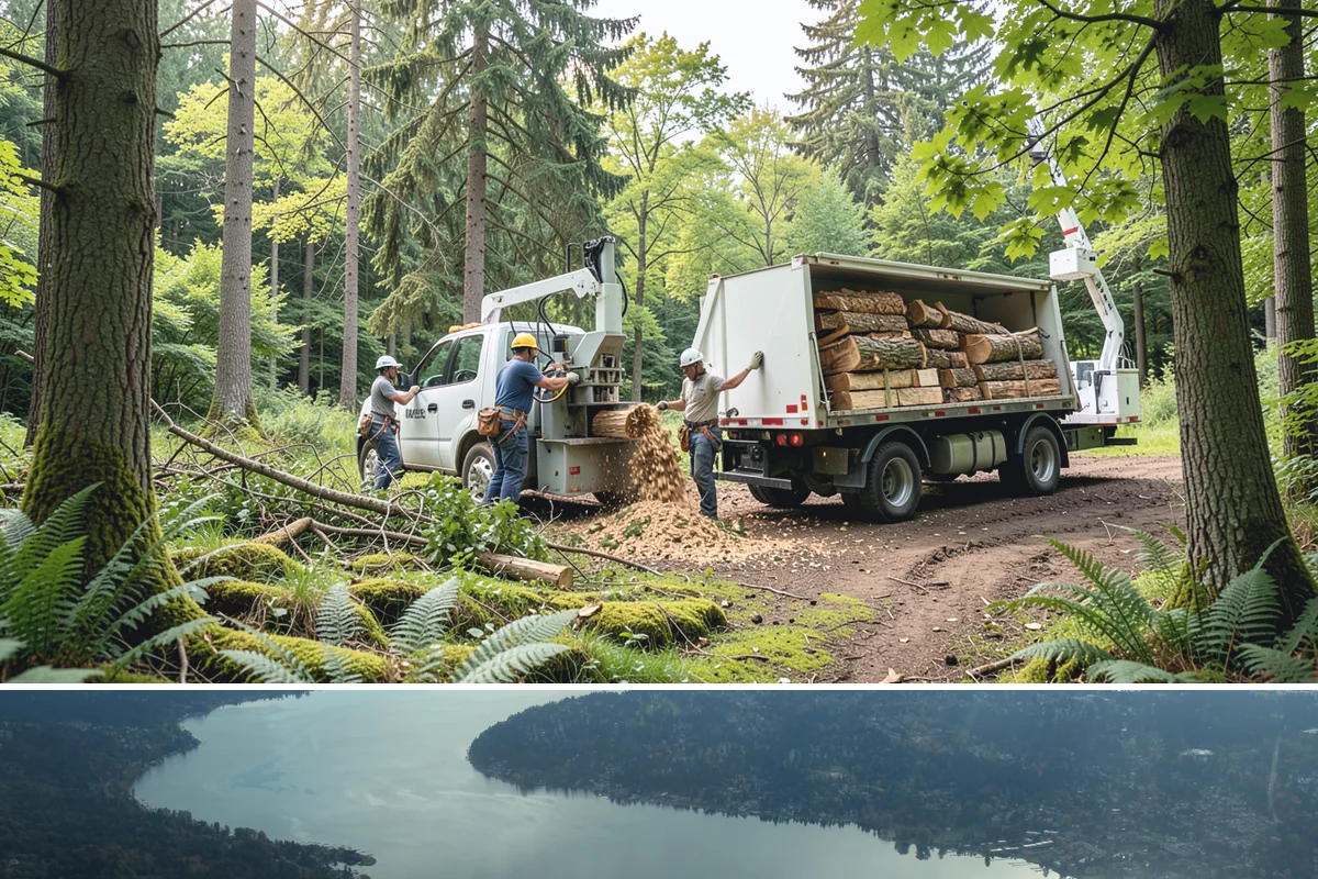 Brush Chipping in Sammamish, King County, WA - This service is performed year-round but may be restricted during heavy rain or snow events that create unsafe ground conditions...