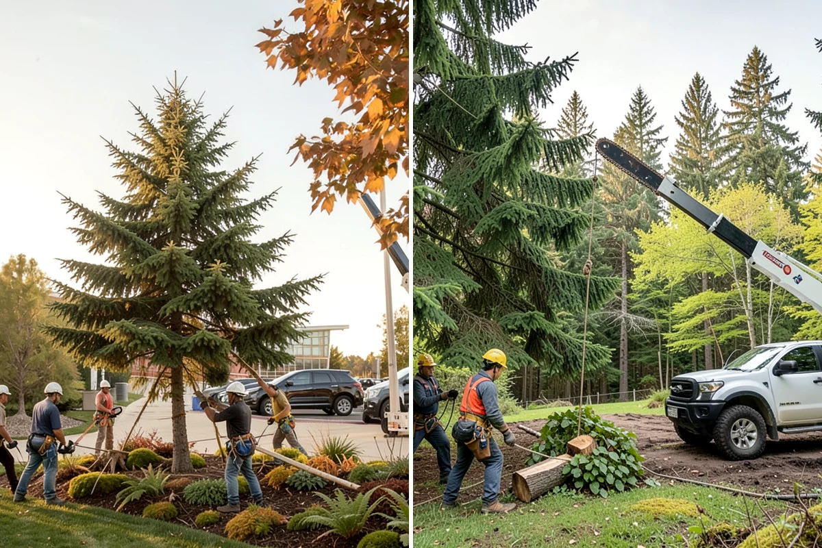 Brush Chipping in SeaTac, King County, WA - Sort material by type and size