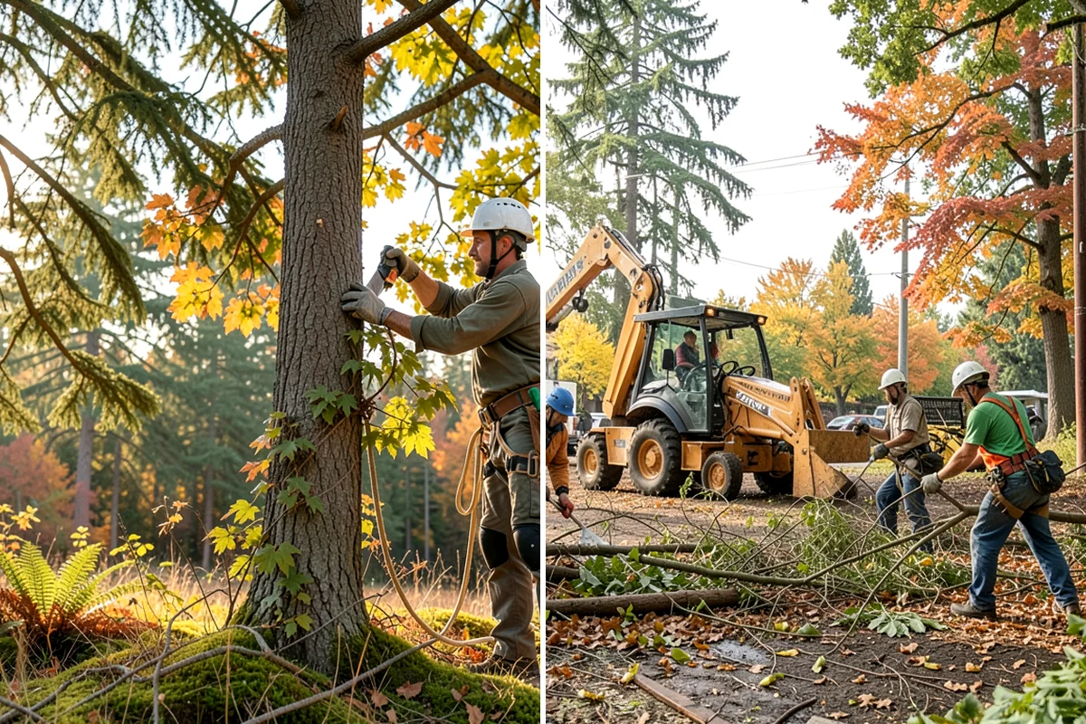 Brush Chipping in Seattle, King County, WA - Sort material by type and size