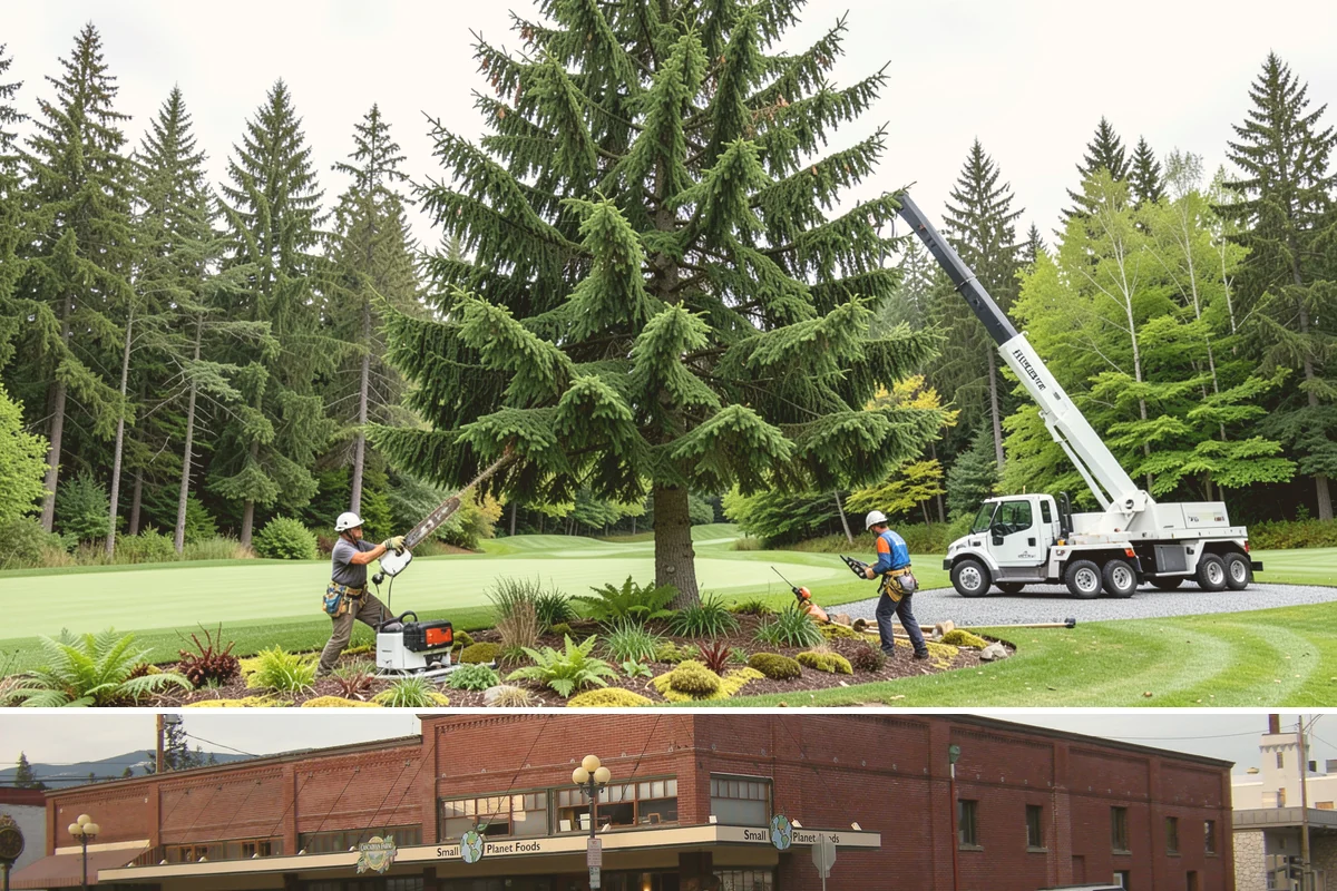 Brush Chipping in Sedro-Woolley, Skagit County, WA - This service is performed year-round but may be restricted during heavy rain or snow events that create unsafe ground conditions...