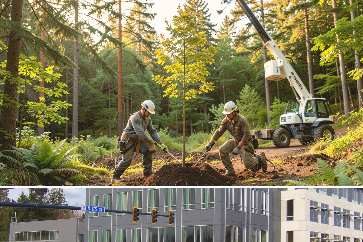Brush Chipping in Shoreline, King County, WA - This service is performed year-round but may be restricted during heavy rain or snow events that create unsafe ground conditions...
