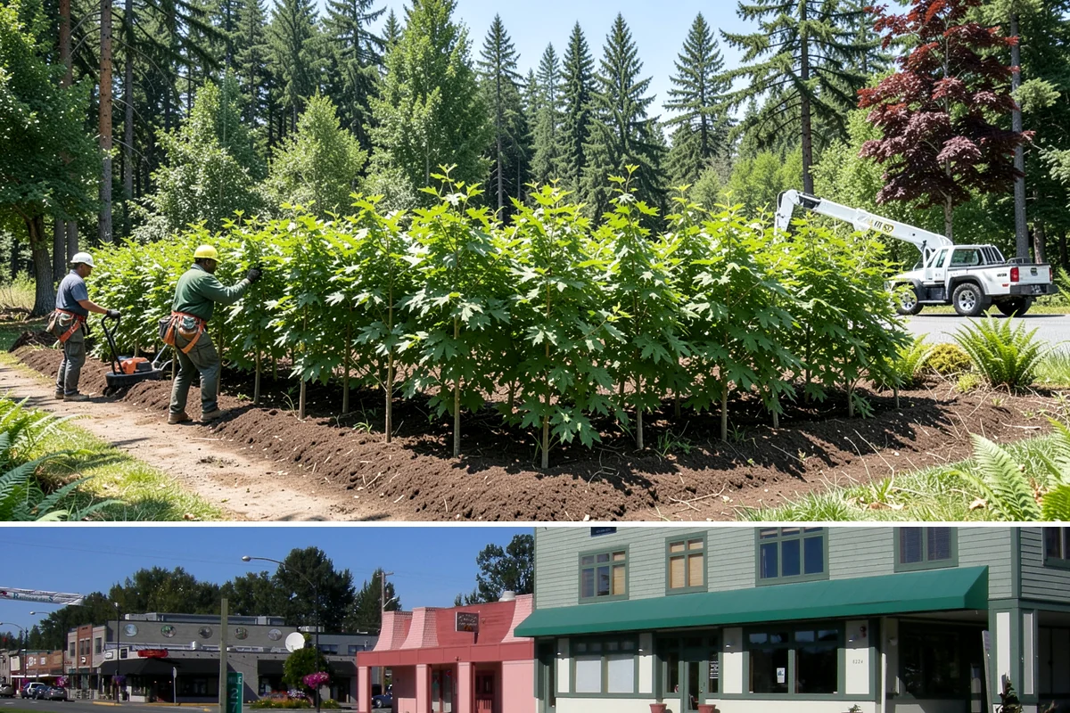 Brush Chipping in Snoqualmie, King County, WA - This service is performed year-round but may be restricted during heavy rain or snow events that create unsafe ground conditions...