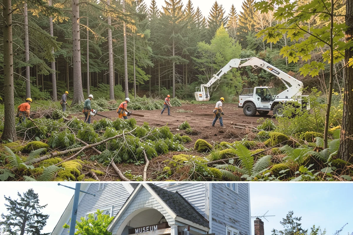 Brush Chipping in Steilacoom, Pierce County, WA - This service is performed year-round but may be restricted during heavy rain or snow events that create unsafe ground conditions...