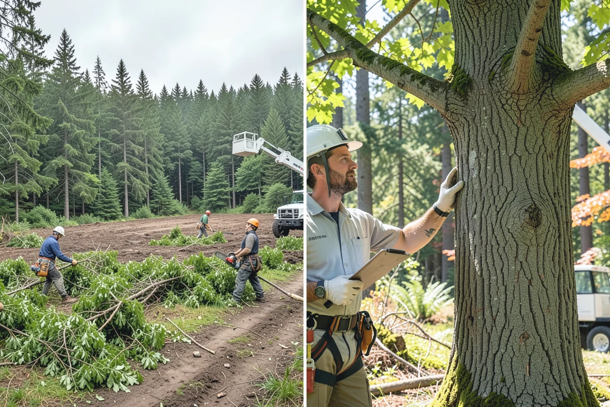 Brush Chipping in Wilkeson, Pierce County, WA - Sort material by type and size
