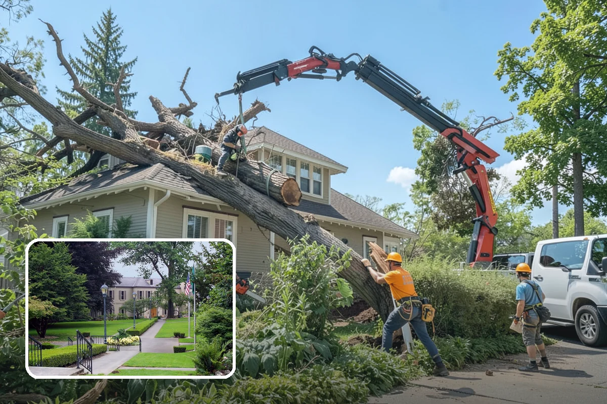 Brush Chipping in Woodinville, King County, WA - Turns removed wood and debris into usable products