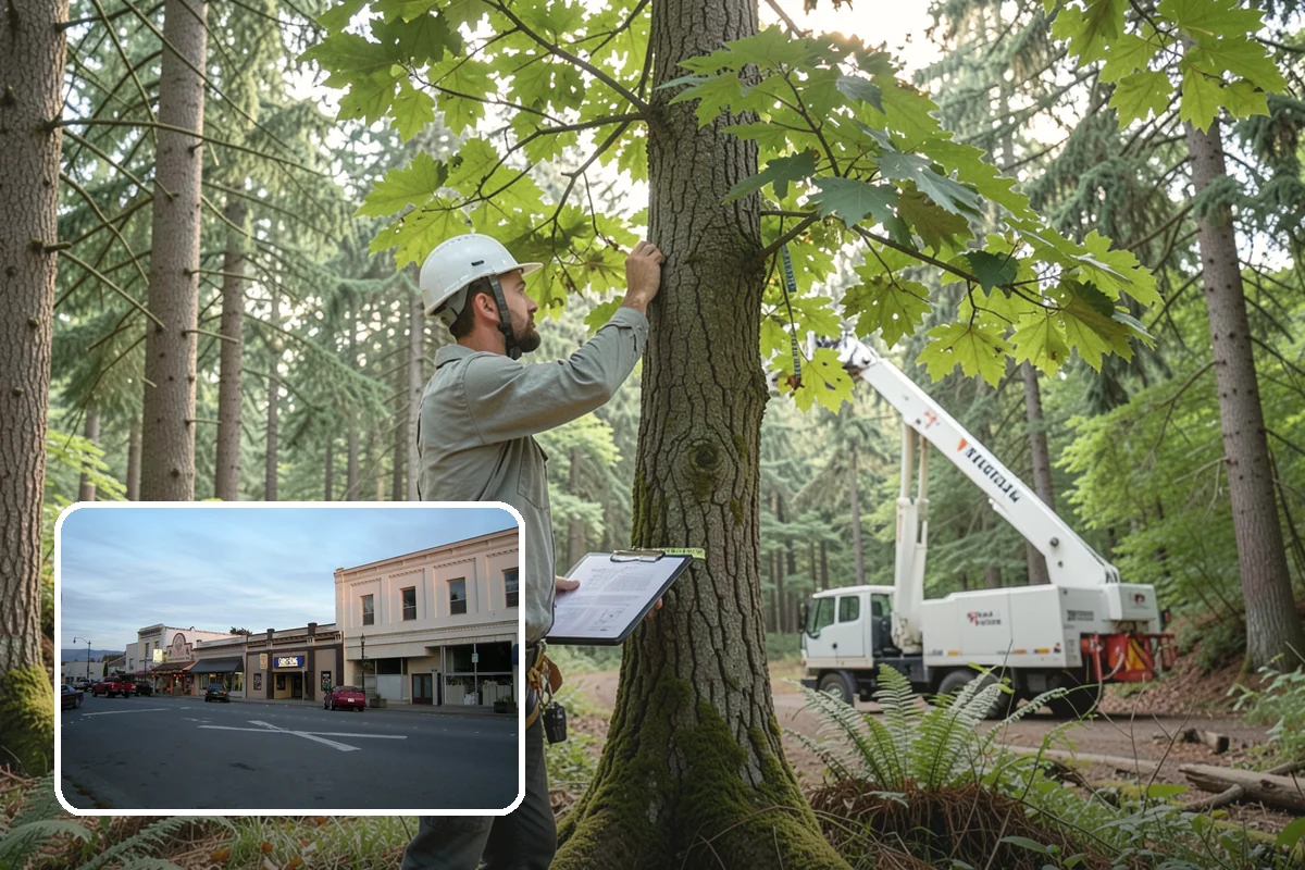 Brush clearing in Burlington, Skagit County, WA - Improves access and usability of a site