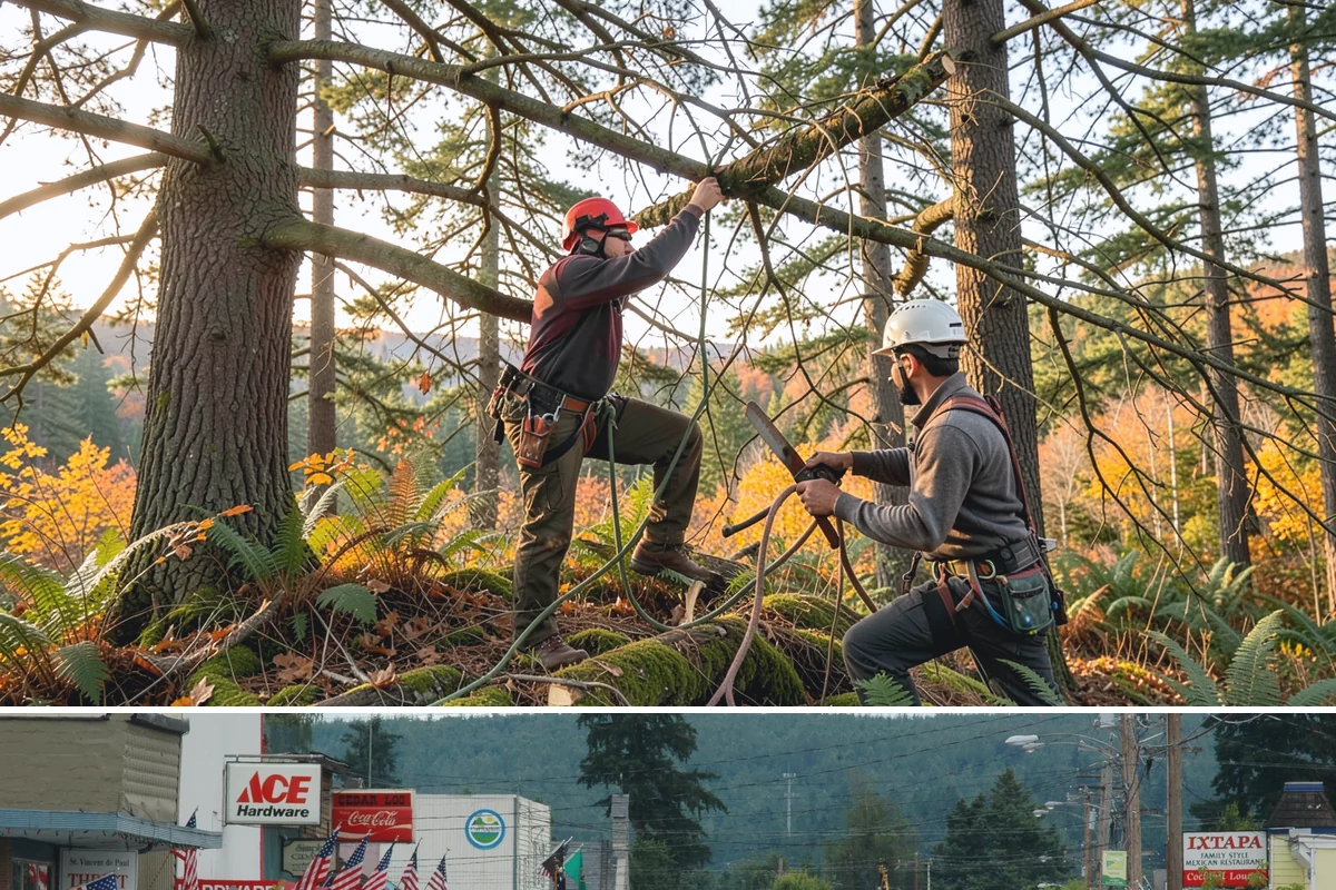 Brush clearing in Carnation, King County, WA - This work can be performed year-round but must account for wet or muddy ground conditions common in the Puget Sound climate that...
