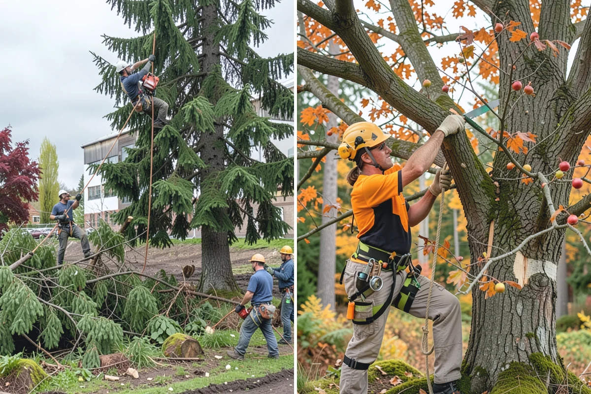 Brush clearing in Darrington, Snohomish County, WA - Assess the site and mark features to protect