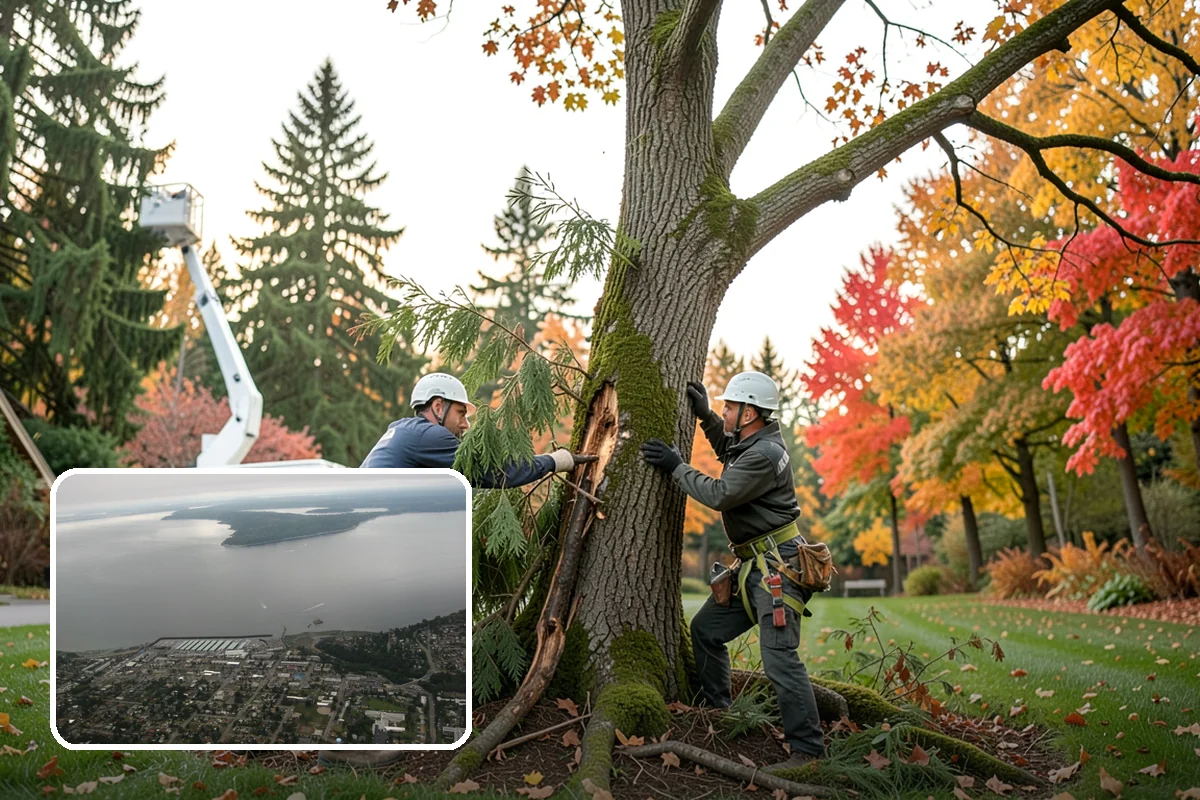 Brush clearing in Des Moines, King County, WA - Improves access and usability of a site