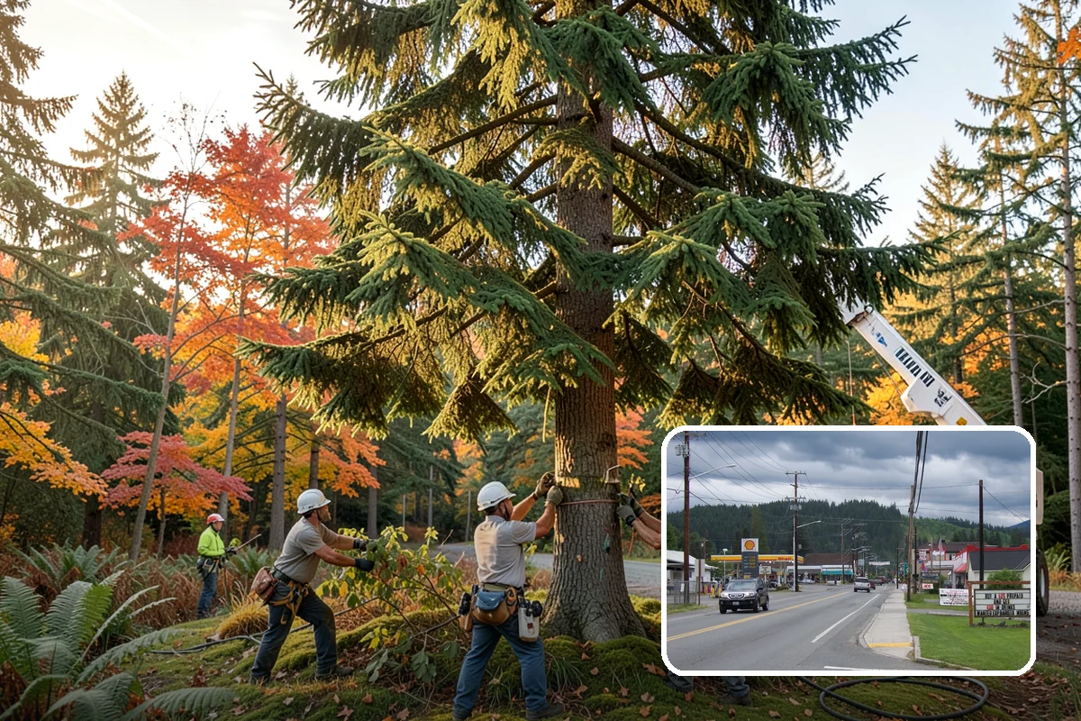 Brush clearing in Granite Falls, Snohomish County, WA - Improves access and usability of a site