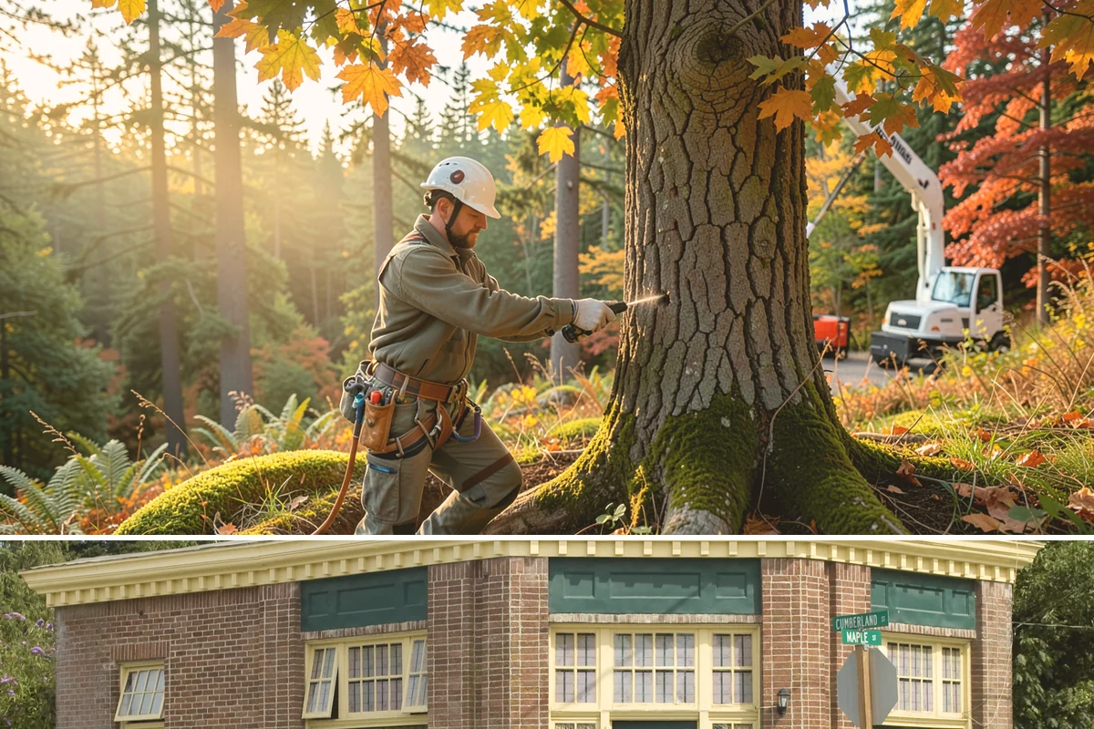 Brush clearing in Hamilton, Skagit County, WA - This work can be performed year-round but must account for wet or muddy ground conditions common in the Puget Sound climate that...