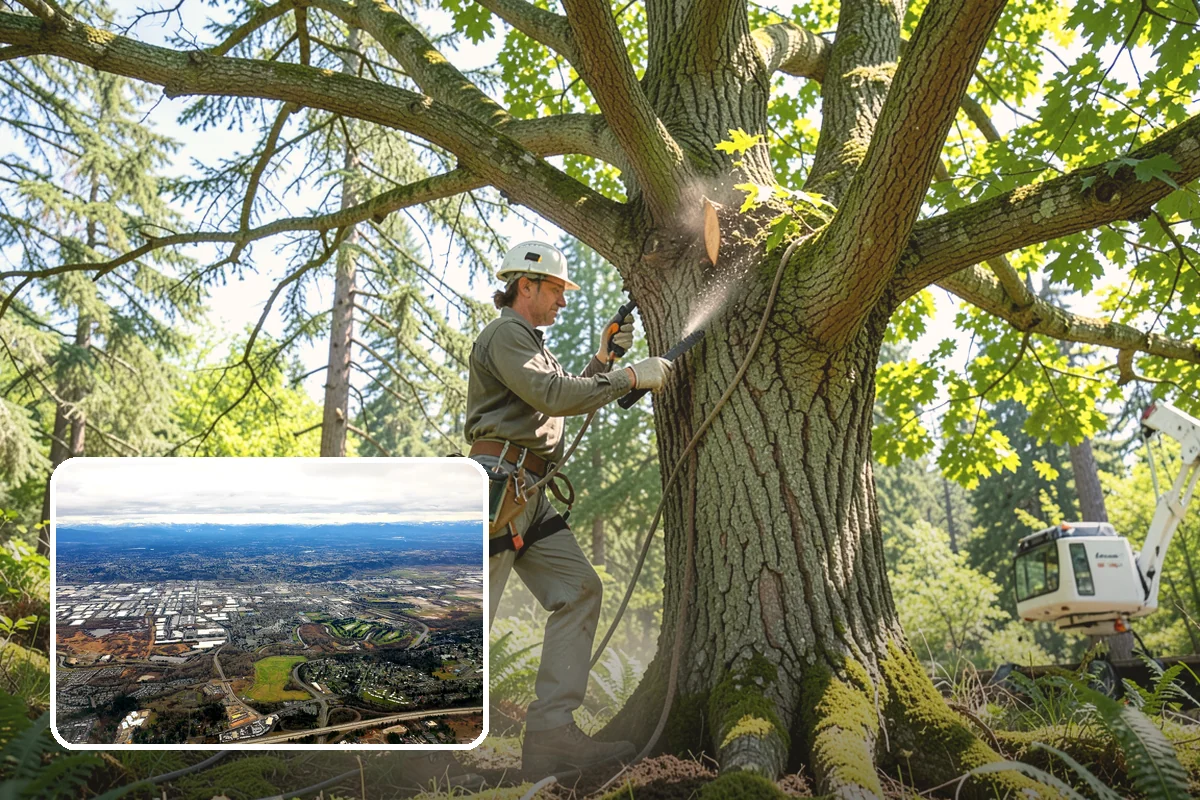 Brush clearing in Kent, King County, WA - Improves access and usability of a site