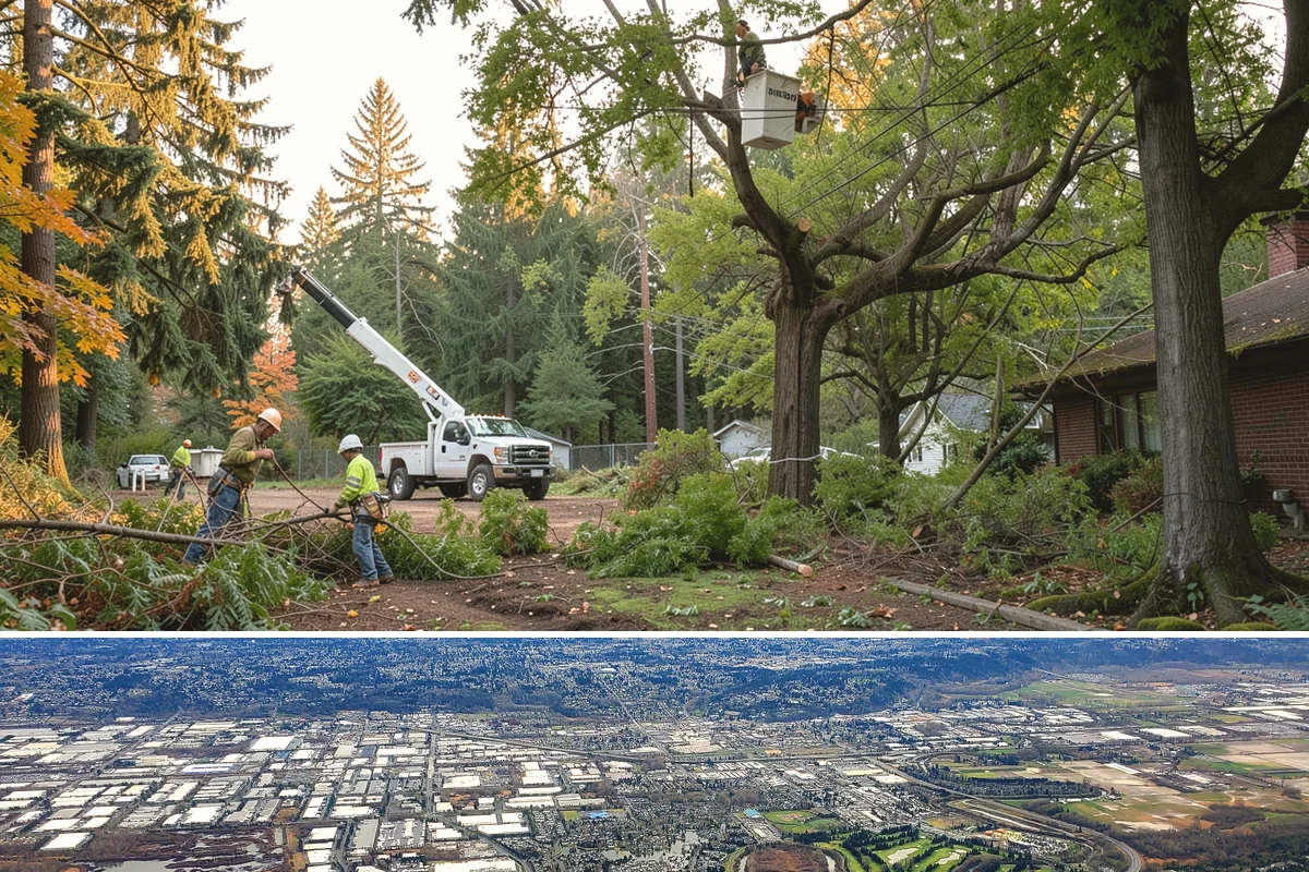 Brush clearing in Kent, King County, WA - This work can be performed year-round but must account for wet or muddy ground conditions common in the Puget Sound climate that...