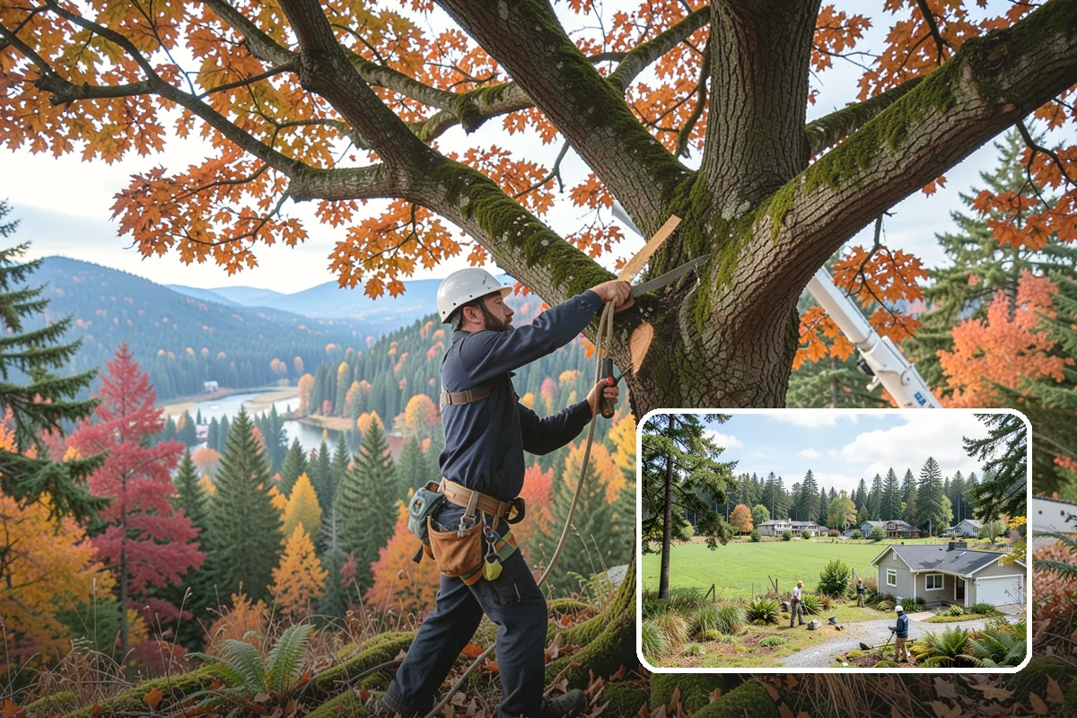 Brush clearing in Lyman, Skagit County, WA - Improves access and usability of a site