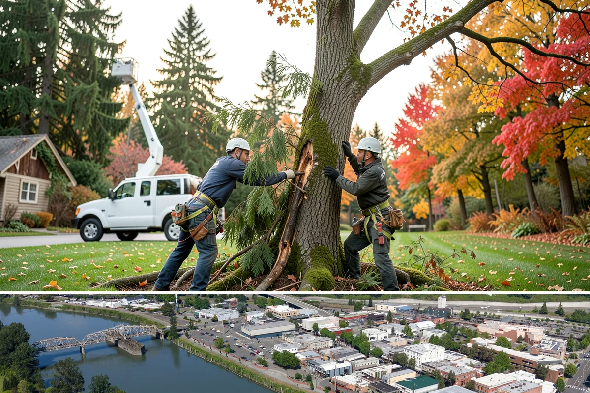 Brush clearing in Mount Vernon, Skagit County, WA - This work can be performed year-round but must account for wet or muddy ground conditions common in the Puget Sound climate that...
