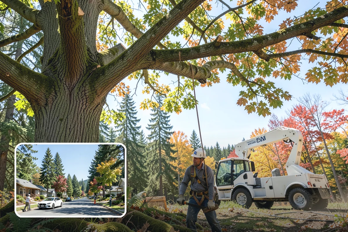 Brush clearing in Orting, Pierce County, WA - Improves access and usability of a site