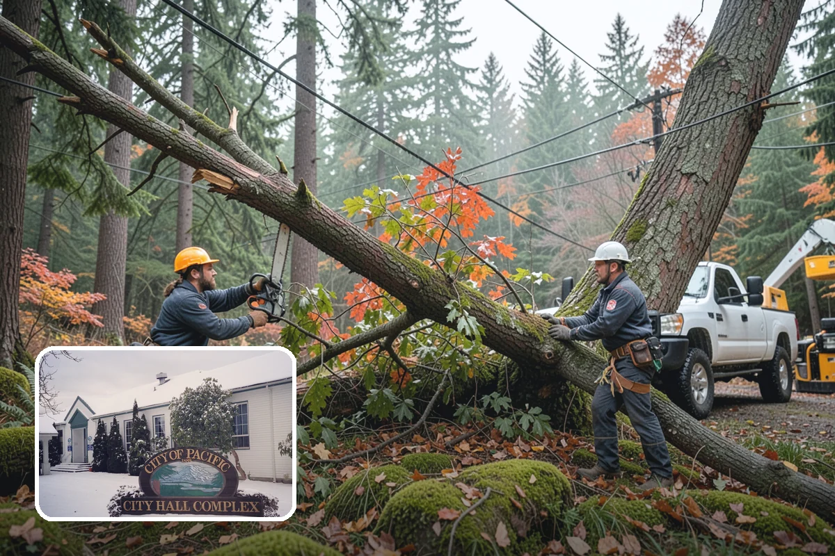 Brush clearing in Pacific, King County, WA - Improves access and usability of a site