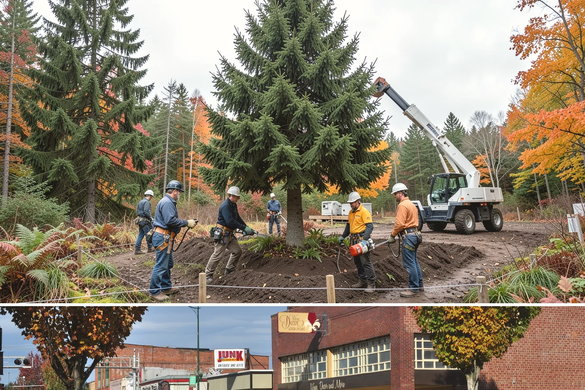 Brush clearing in Puyallup, Pierce County, WA - This work can be performed year-round but must account for wet or muddy ground conditions common in the Puget Sound climate that...