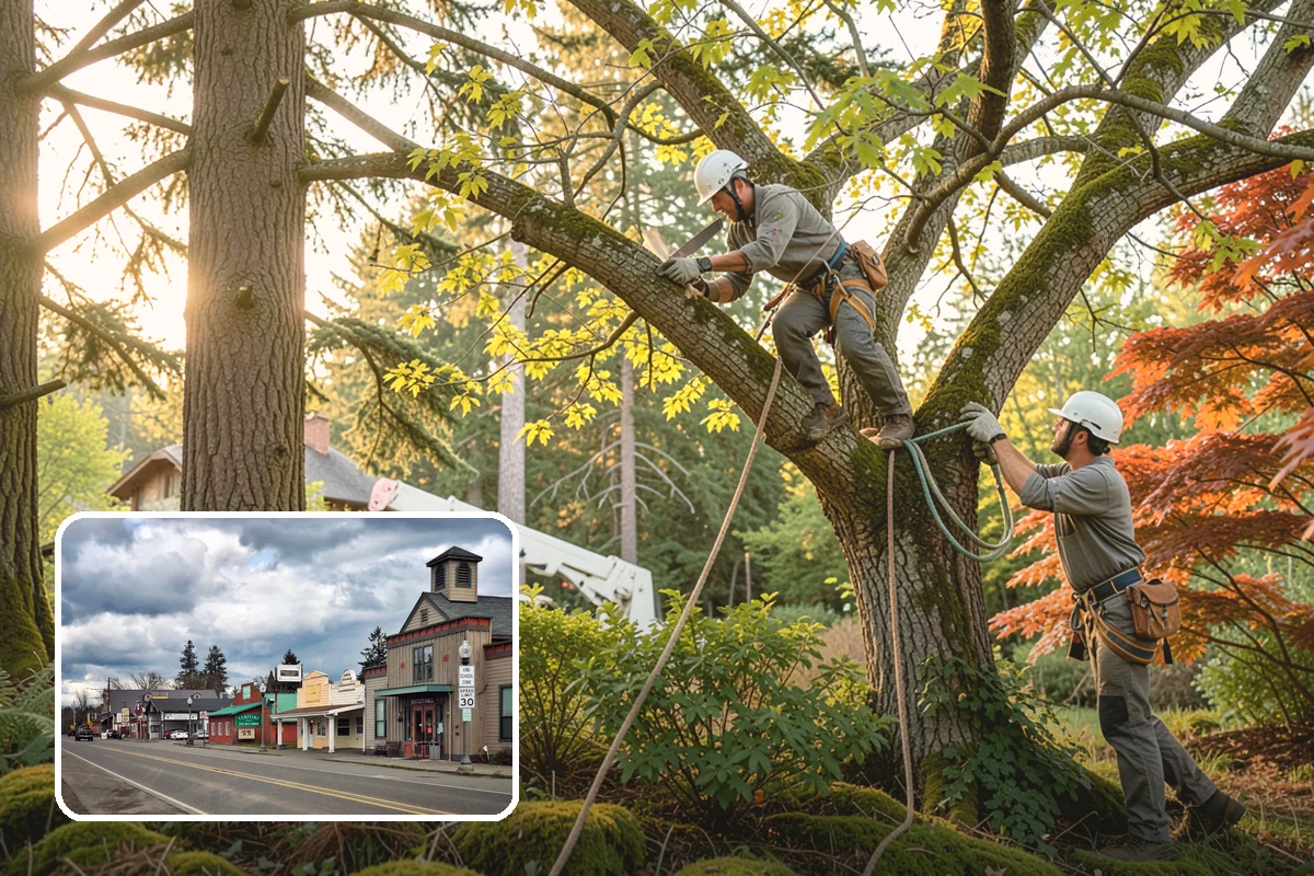 Brush clearing in Roy, Pierce County, WA - Improves access and usability of a site