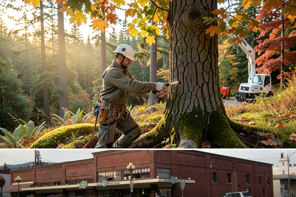 Brush clearing in Sedro-Woolley, Skagit County, WA - This work can be performed year-round but must account for wet or muddy ground conditions common in the Puget Sound climate that...