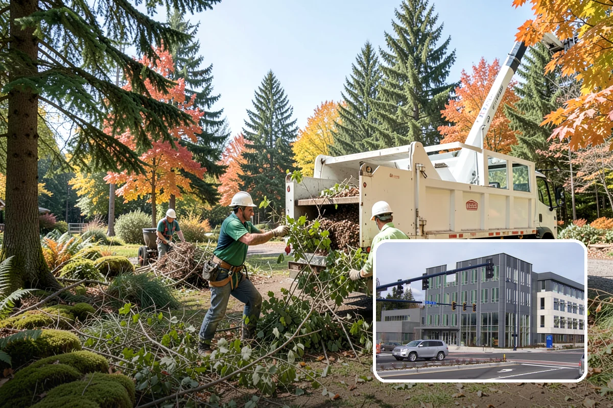 Brush clearing in Shoreline, King County, WA - Improves access and usability of a site