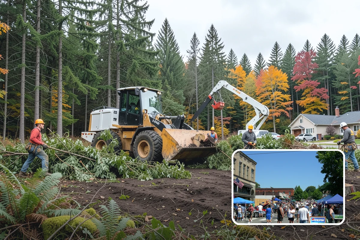 Brush clearing in Snohomish, Snohomish County, WA - Improves access and usability of a site
