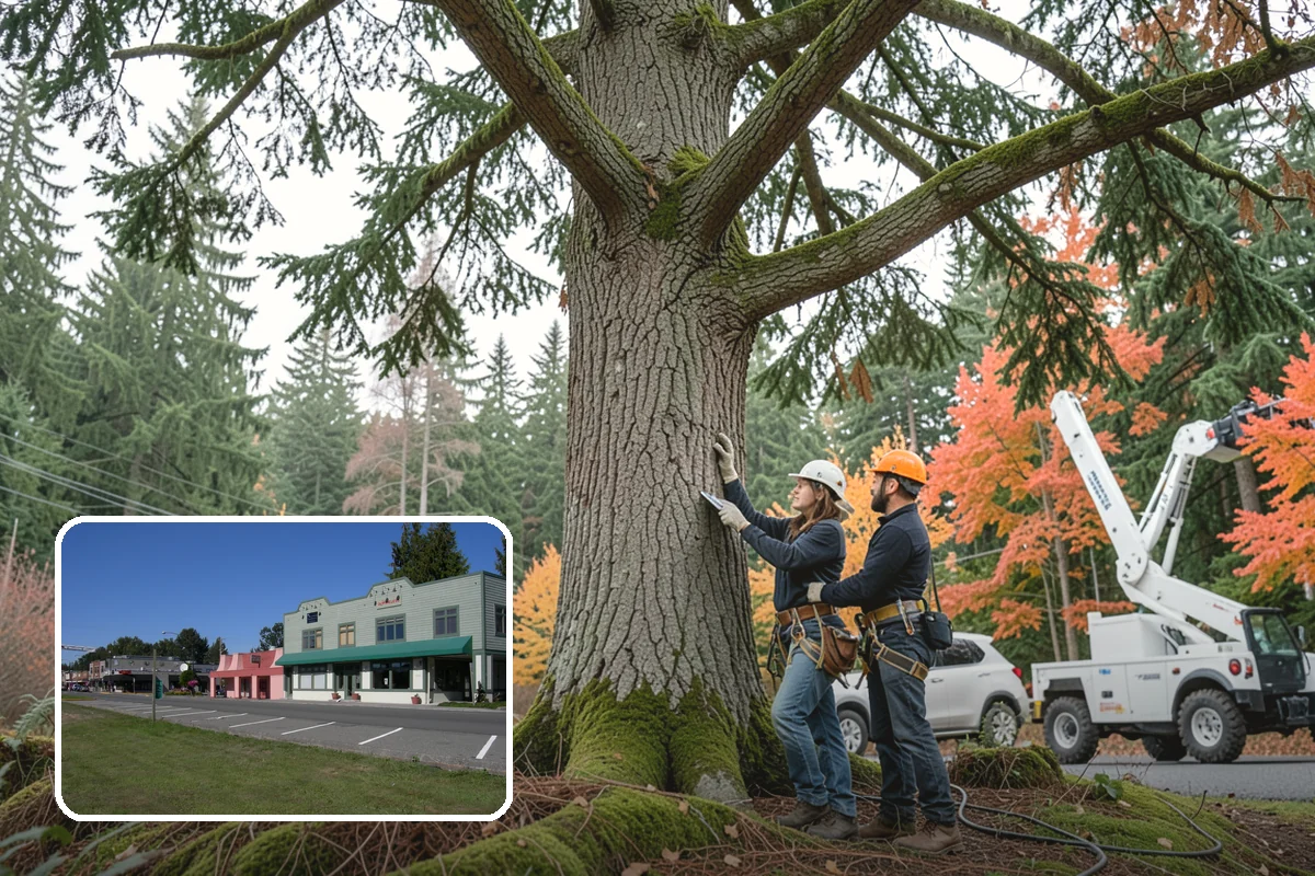 Brush clearing in Snoqualmie, King County, WA - Improves access and usability of a site
