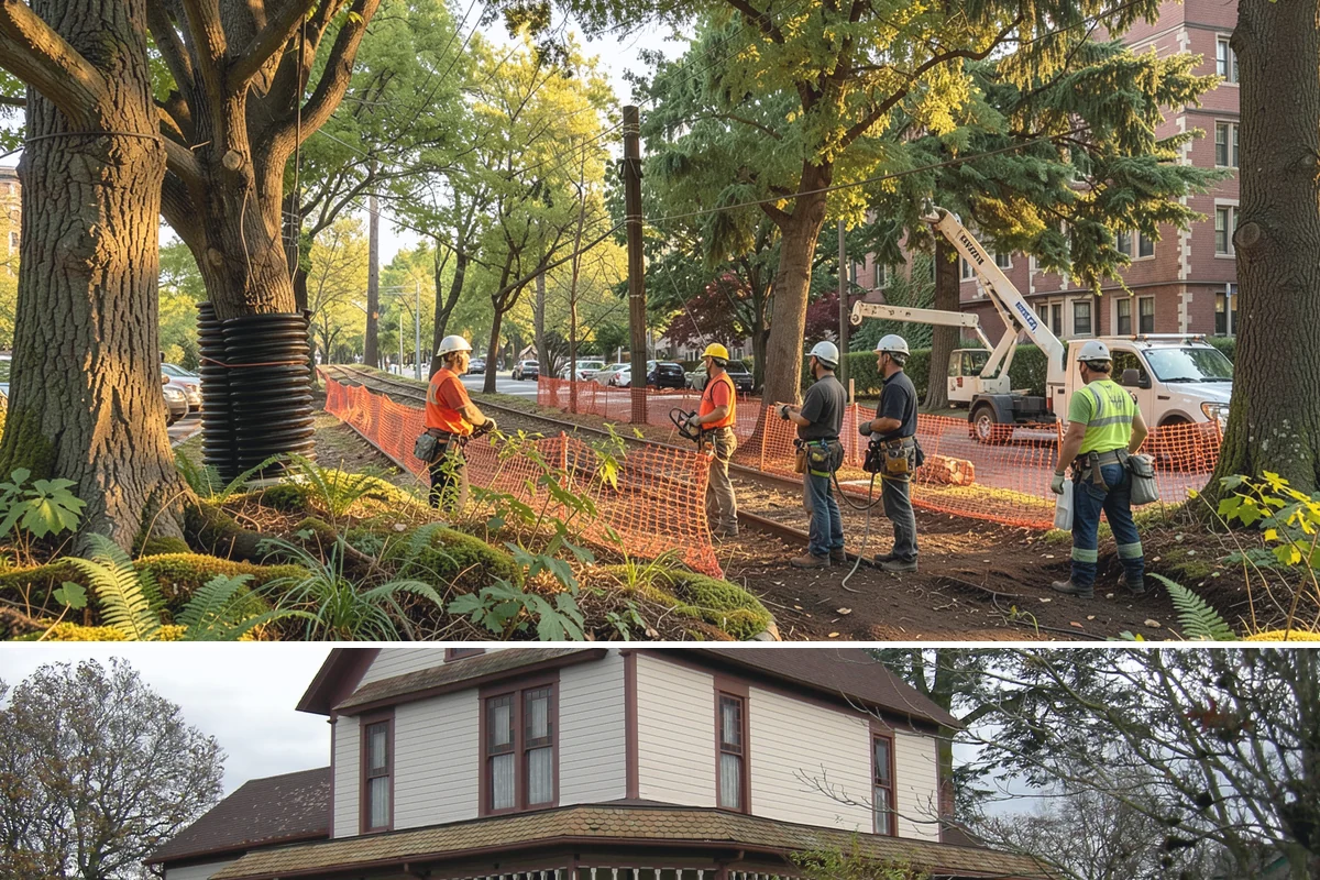Brush clearing in Sumner, Pierce County, WA - This work can be performed year-round but must account for wet or muddy ground conditions common in the Puget Sound climate that...