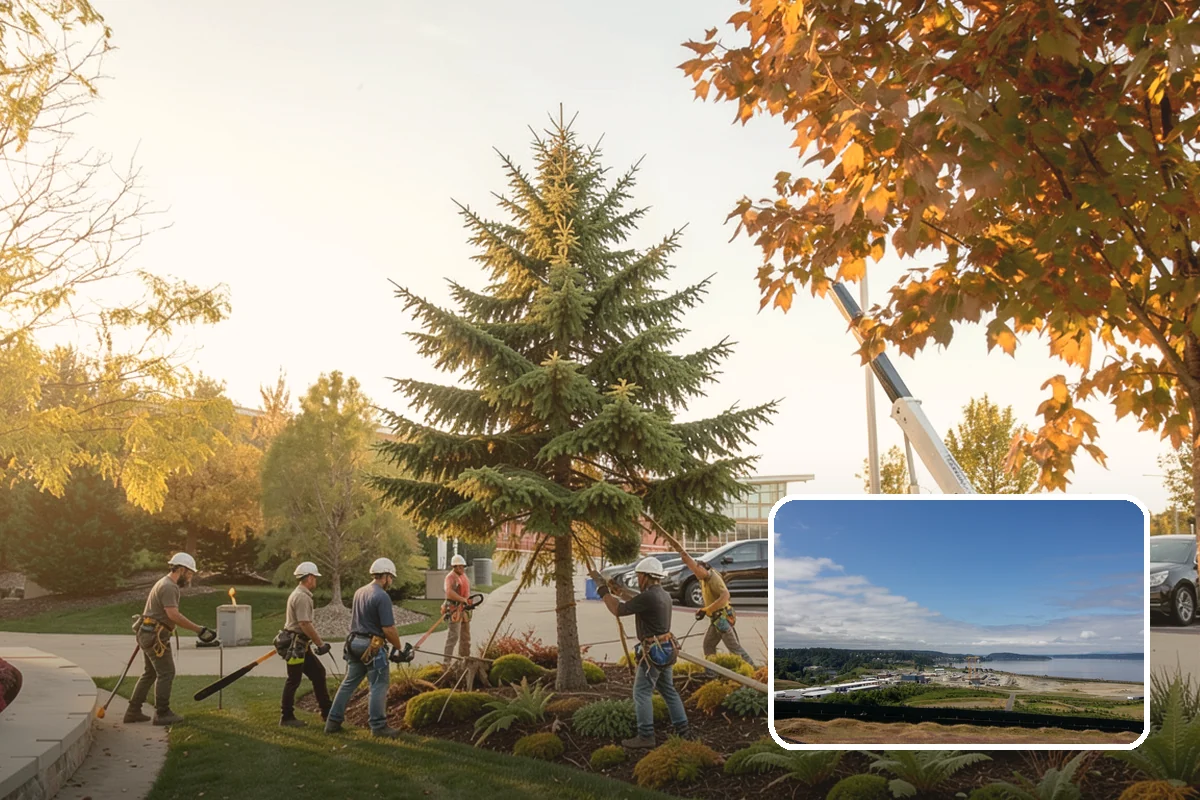 Brush clearing in University Place, Pierce County, WA - Improves access and usability of a site