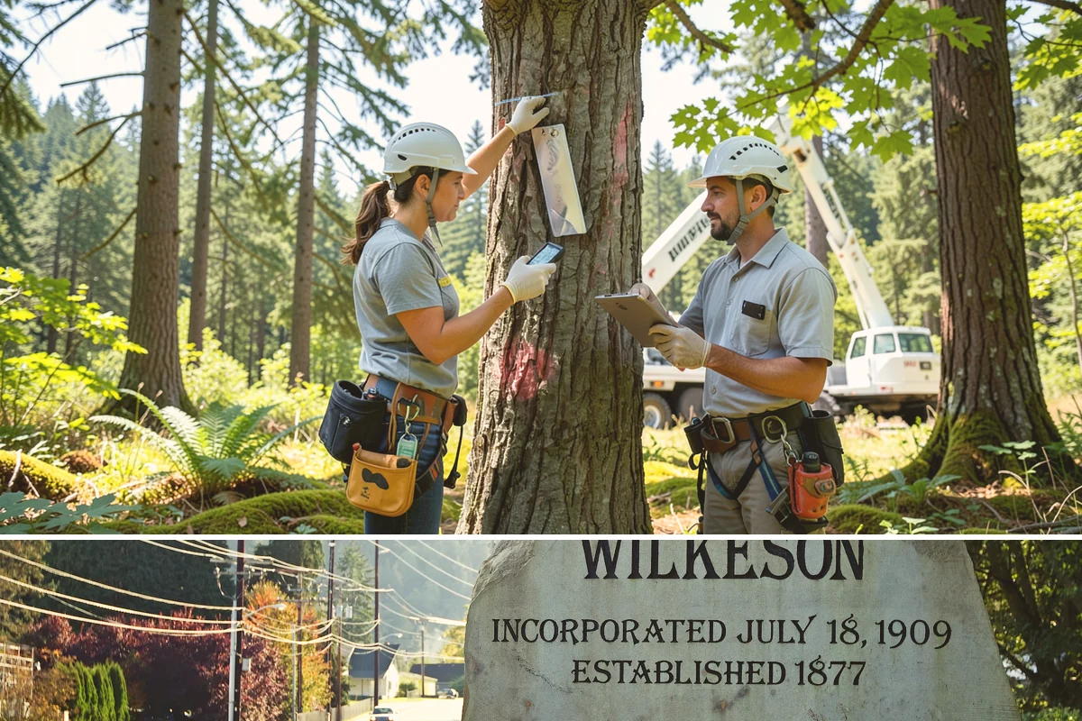Brush clearing in Wilkeson, Pierce County, WA - This work can be performed year-round but must account for wet or muddy ground conditions common in the Puget Sound climate that...