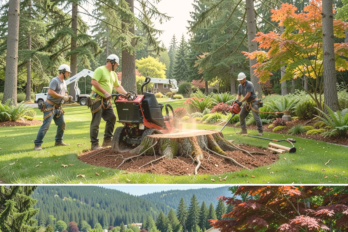 Building clearance pruning in Index, Snohomish County, WA - Building clearance pruning can be performed year-round in the Puget Sound climate but should avoid late winter dormancy breaks or...