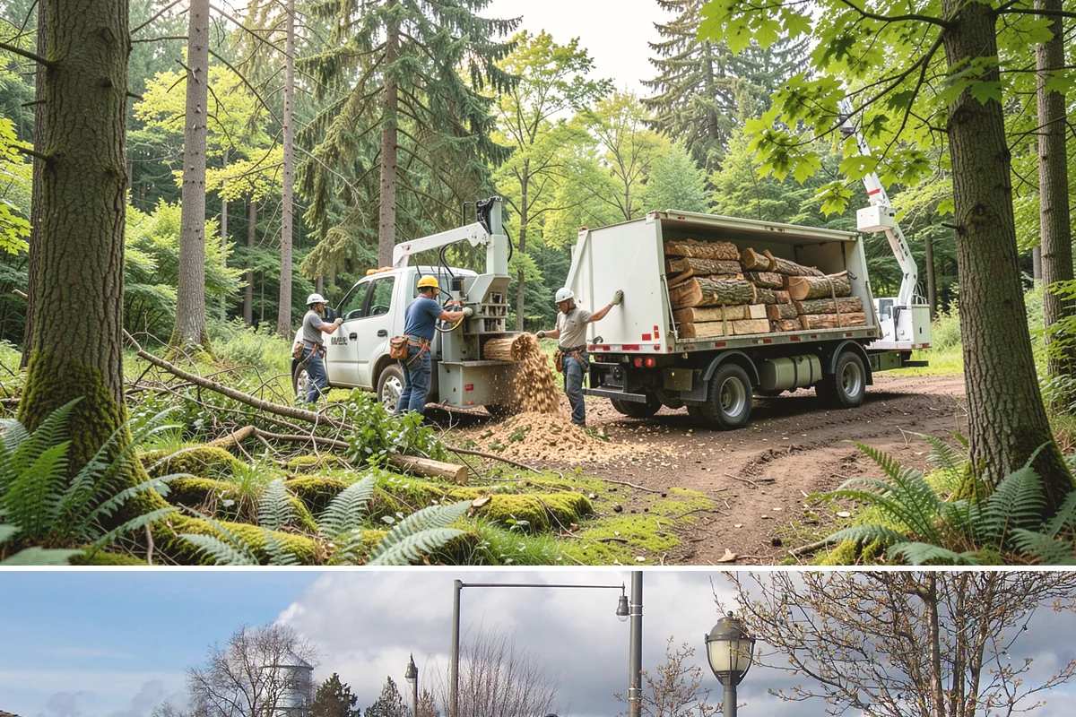 Building clearance pruning in Marysville, Snohomish County, WA - Building clearance pruning can be performed year-round in the Puget Sound climate but should avoid late winter dormancy breaks or...