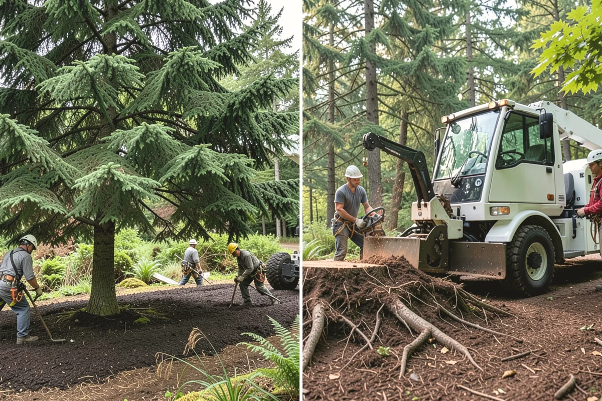 Building clearance pruning in Mukilteo, Snohomish County, WA - Assess canopy condition and pruning objectives