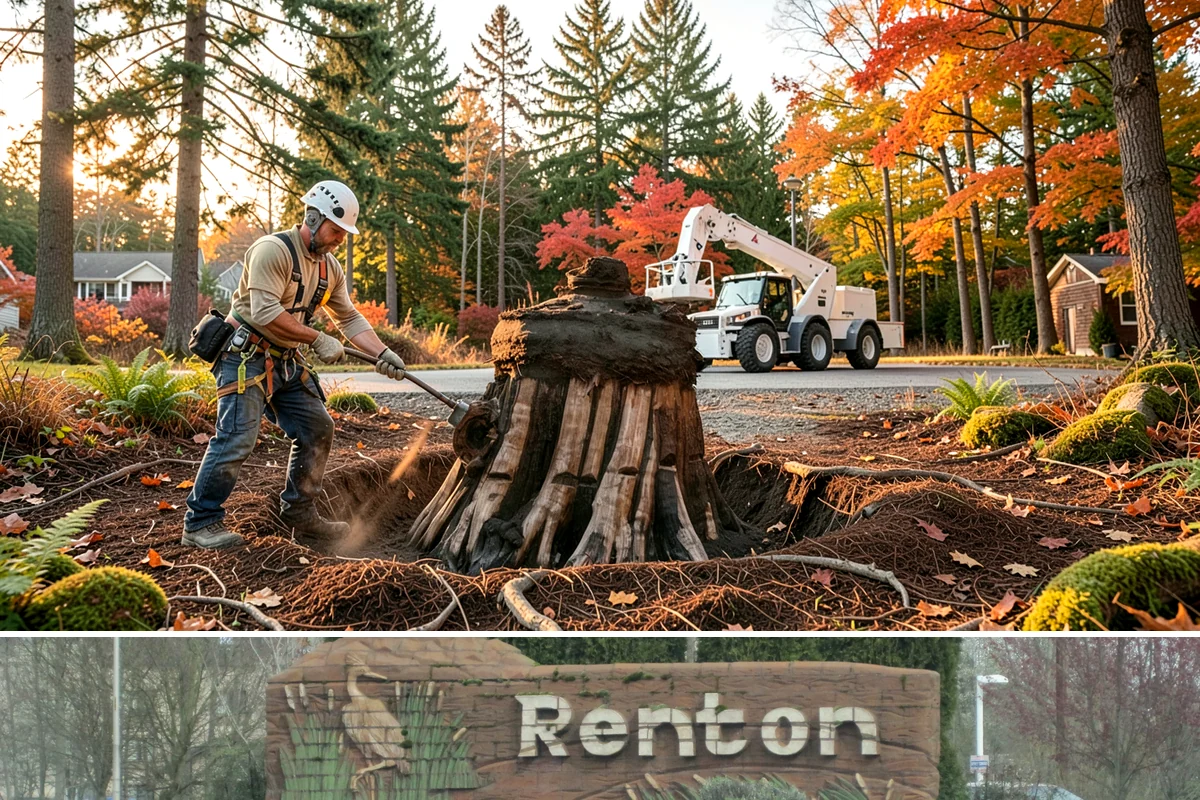 Building clearance pruning in Renton, King County, WA - Building clearance pruning can be performed year-round in the Puget Sound climate but should avoid late winter dormancy breaks or...