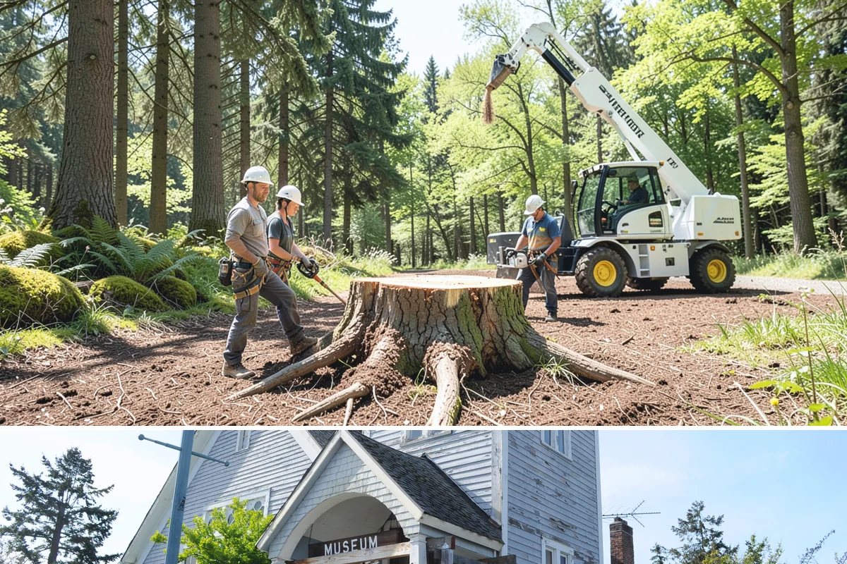 Building clearance pruning in Steilacoom, Pierce County, WA - Building clearance pruning can be performed year-round in the Puget Sound climate but should avoid late winter dormancy breaks or...