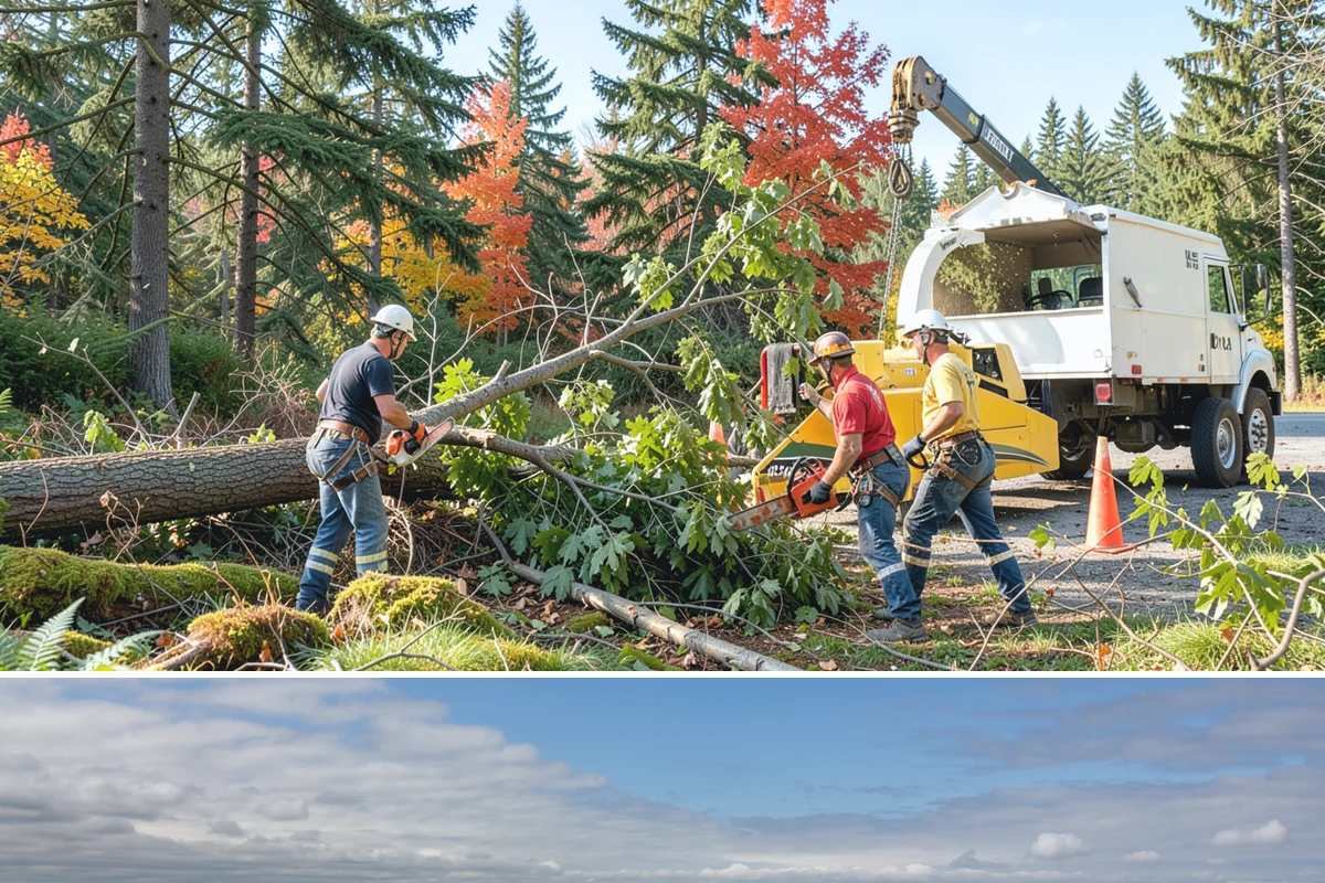 Building clearance pruning in University Place, Pierce County, WA - Building clearance pruning can be performed year-round in the Puget Sound climate but should avoid late winter dormancy breaks or...