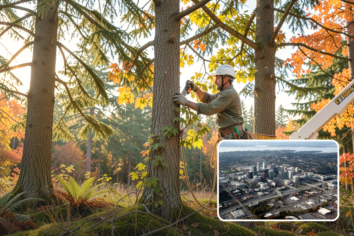 Cable inspections in Bellevue, King County, WA - Reduces the risk of limb or stem failure