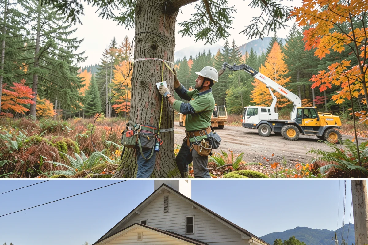 Cable inspections in Concrete, Skagit County, WA - Inspections are best performed during dormant seasons when leafless branches allow clear visibility of hardware integrity without...