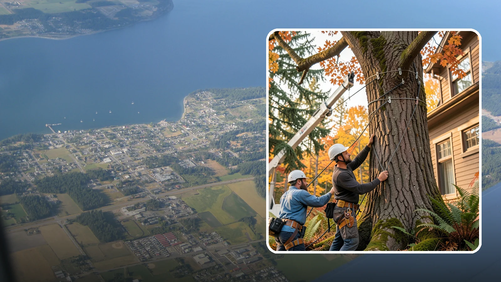 Cable inspections in Coupeville, Island County, WA - The periodic inspection of installed support systems.