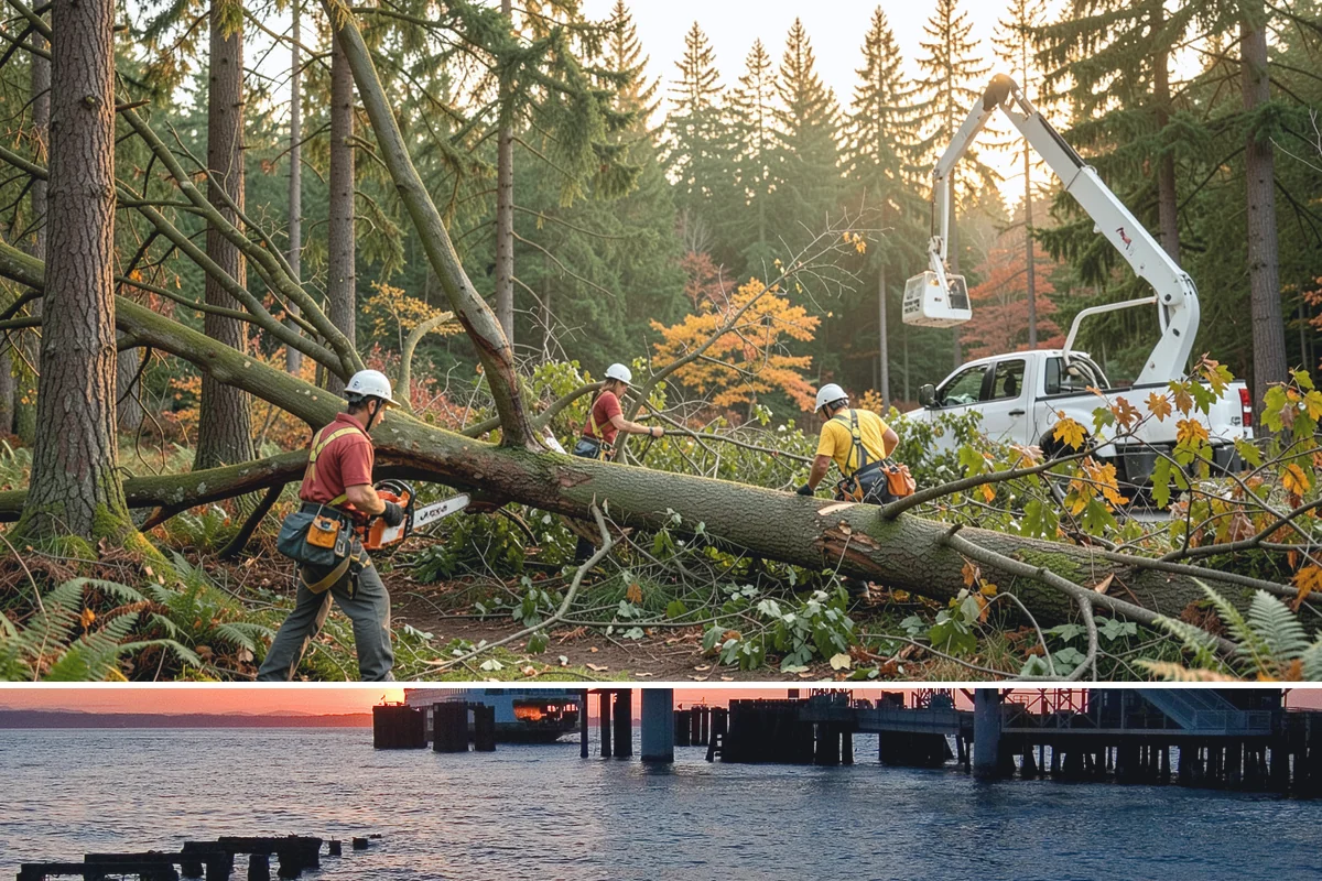 Cable inspections in Edmonds, Snohomish County, WA - Inspections are best performed during dormant seasons when leafless branches allow clear visibility of hardware integrity without...