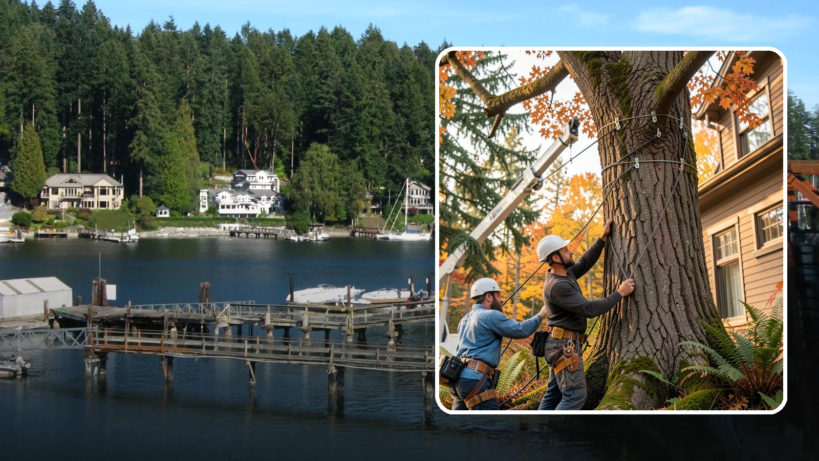 Cable inspections in Gig Harbor, Pierce County, WA - The periodic inspection of installed support systems.