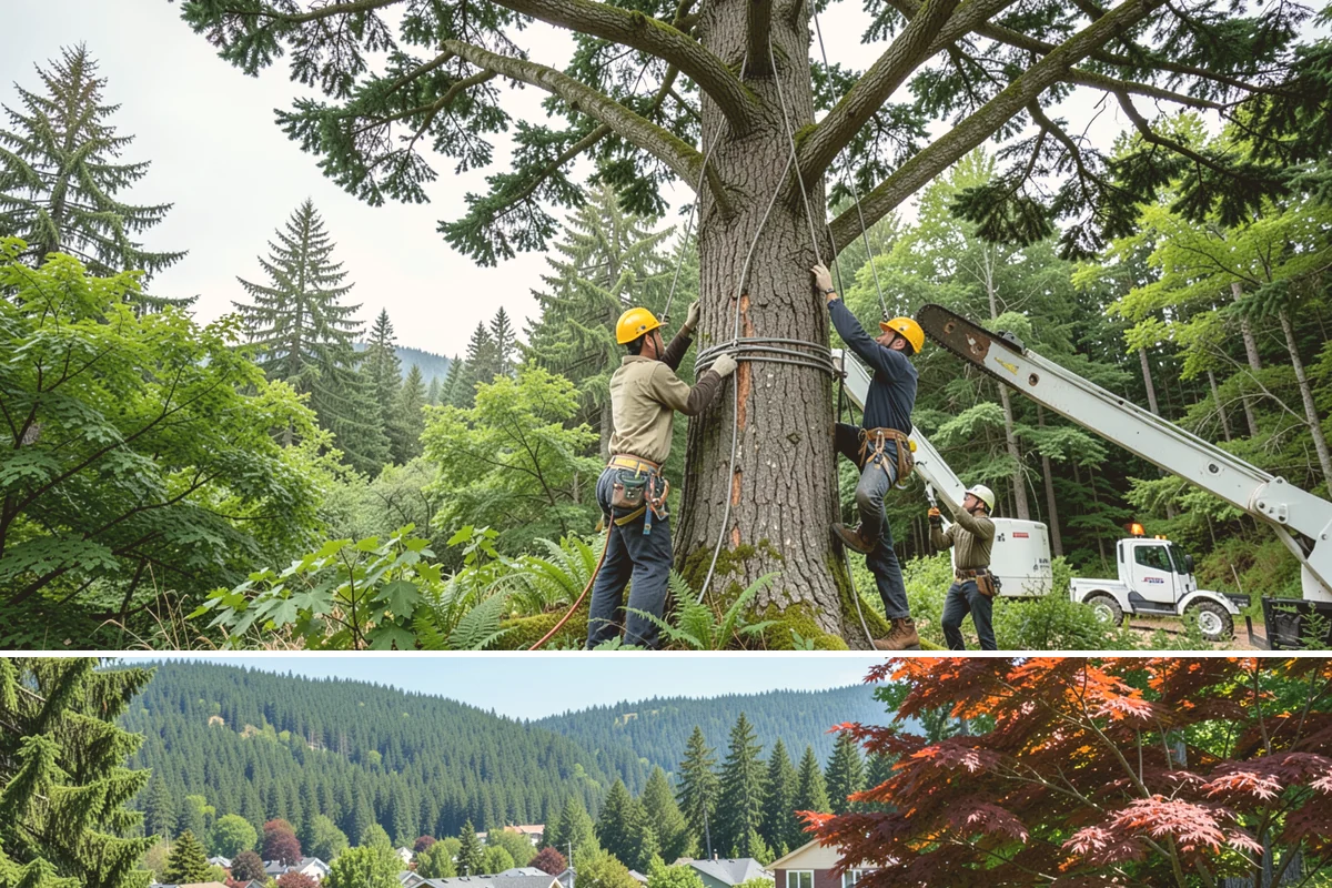 Cable inspections in Index, Snohomish County, WA - Inspections are best performed during dormant seasons when leafless branches allow clear visibility of hardware integrity without...