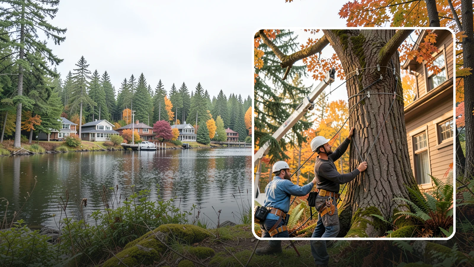Cable inspections in La Conner, Skagit County, WA - The periodic inspection of installed support systems.