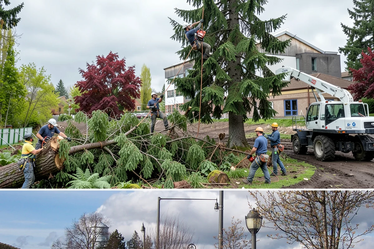 Cable inspections in Marysville, Snohomish County, WA - Inspections are best performed during dormant seasons when leafless branches allow clear visibility of hardware integrity without...