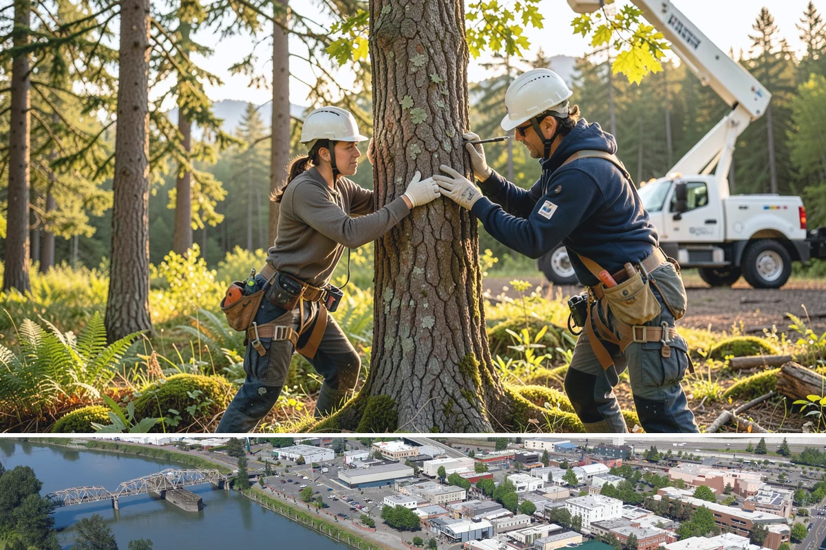 Cable inspections in Mount Vernon, Skagit County, WA - Inspections are best performed during dormant seasons when leafless branches allow clear visibility of hardware integrity without...